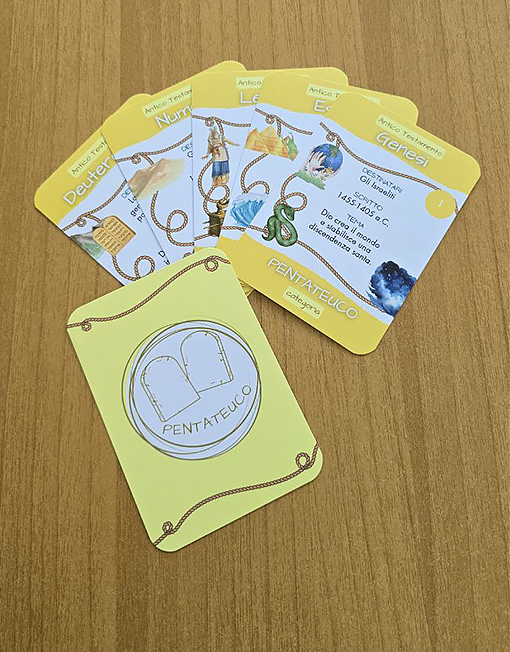 I LIBRI DELLA BIBBIA - CARD INTERATTIVE