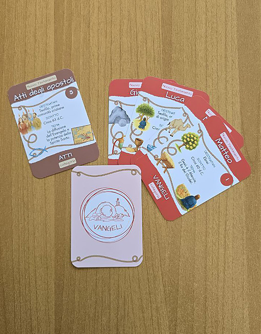 I LIBRI DELLA BIBBIA - CARD INTERATTIVE