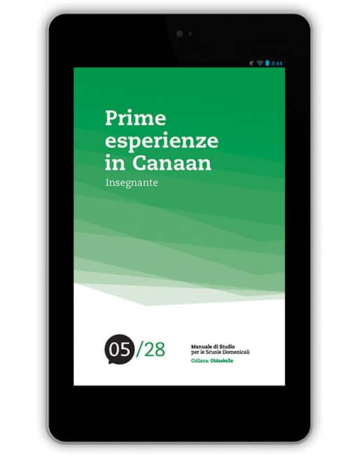 05. PRIME ESPERIENZE IN CANAAN Collana di Studio Didaskalìa - eBook