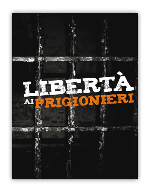 LIBERTÀ AI PRIGIONIERI (200 pieghevoli)