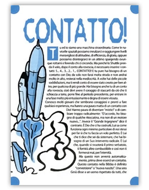 CONTATTO! (500 volantini)