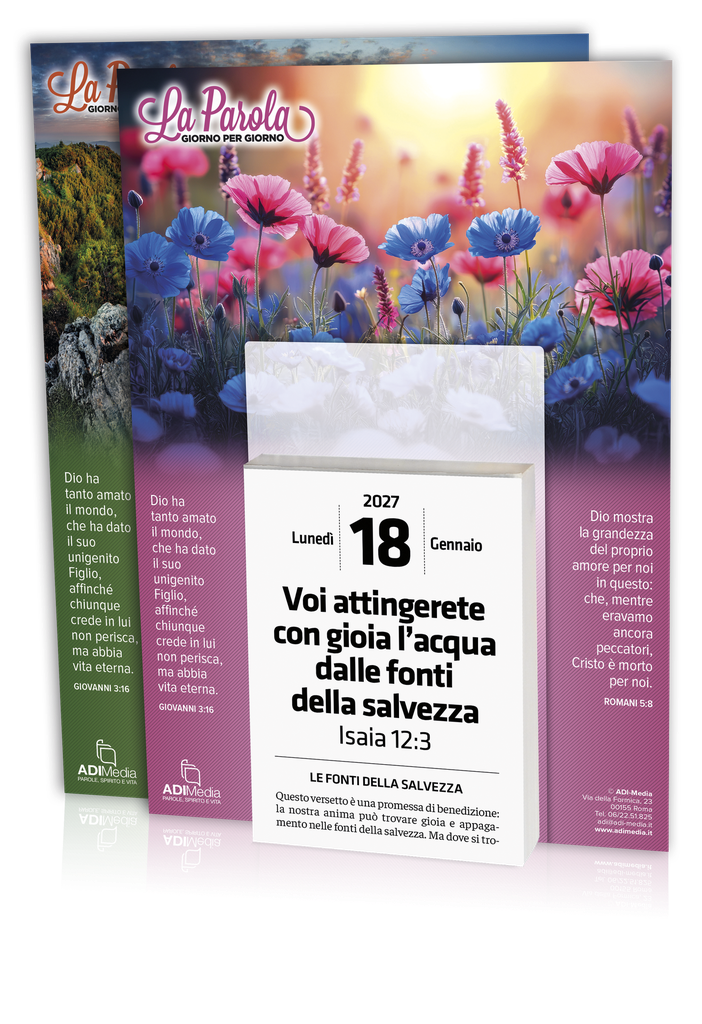 LA PAROLA GIORNO PER GIORNO Cartoncino Grande