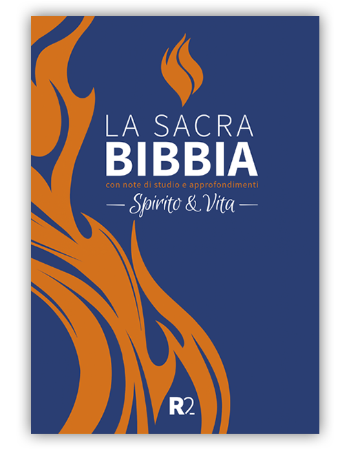 BIBBIA SPIRITO E VITA R2 - Cartonata blu/arancione