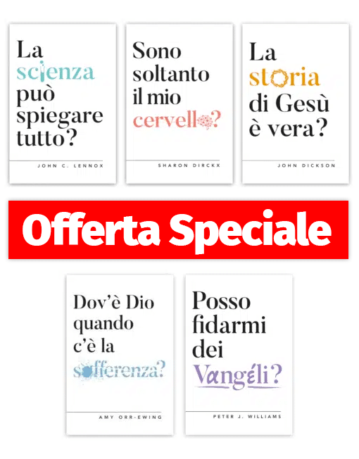 COFANETTO "APOLOGETICA" Fede e Scienza, Mente e Anima, Vangeli e Storia, Dolore e Speranza
